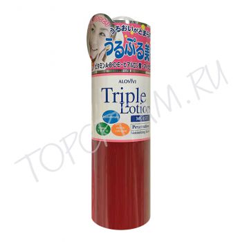 Увлажняющий лосьон с гиалуроновой кислотой, микроколагеном и витаминами A, B, С, E ALOVIVI Triple Lotion Moist Увлажняющий лосьон с гиалуроновой кислотой, микроколагеном и витаминами A, B, С, E ALOVIVI Triple Lotion Moist