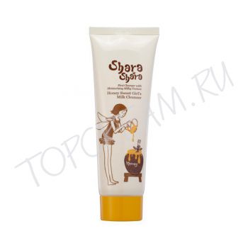 Очищающее молочко с медовым экстрактом и молочной кислотой SHARA SHARA Honey Sweet Girls Milk Cleanser Очищающее молочко с медовым экстрактом и молочной кислотой SHARA SHARA Honey Sweet Girls Milk Cleanser