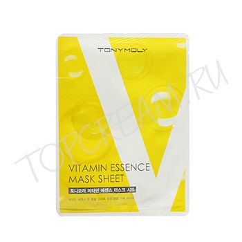 Увлажняющая тканевая маска с витаминным комплексом TONY MOLY Vitamine Essence Mask