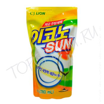 Средство для мытья посуды, фруктов и овощей 780 мл CJ LION Kitchen Econo Sun 780 ml Средство для мытья посуды, фруктов и овощей 780 мл CJ LION Kitchen Econo Sun 780 ml