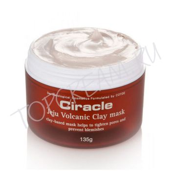 Маска c вулканическим пеплом и глиной Чеджу CIRACLE Jeju Volcanic Clay Mask