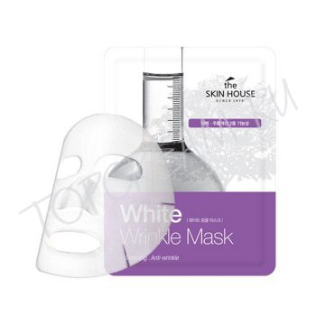 Тканевая маска от морщин и пигментации THE SKIN HOUSE White Wrinkle Mask
