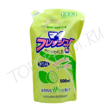 Средство для мытья посуды с ароматом лайма, сменный блок ROCKET SOAP Lime Fresh Refill Pack Средство для мытья посуды с ароматом лайма, сменный блок ROCKET SOAP Lime Fresh Refill Pack