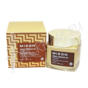 Восстанавливающий крем с экстрактом улитки MIZON Snail Repair EX Cream