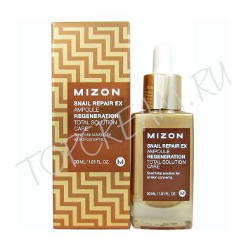 Ампульная сыворотка с улиточным экстрактом MIZON Snail Repair EX Ampoule
