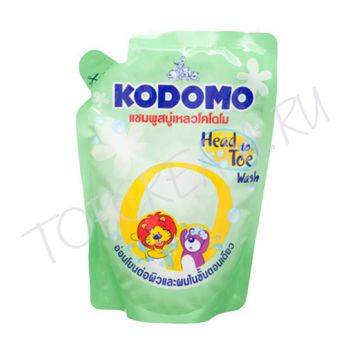 Средство для мытья детей От макушки до пяточек, сменный блок LION KODOMO Hair&Body Wash Refill Pack Средство для мытья детей От макушки до пяточек, сменный блок LION KODOMO Hair&Body Wash Refill Pack
