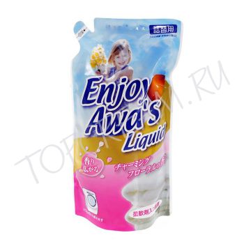 Гель для стирки со смягчителем, сменная упаковка 800 мл ROCKET SOAP Enjoy Awa's Liquid Reffil Pack 800 ml Гель для стирки со смягчителем, сменная упаковка 800 мл ROCKET SOAP Enjoy Awa's Liquid Reffil Pack 800 ml