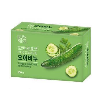 Мыло увлажняющее огуречное MUKUNGHWA Moisture Cucumber Soap