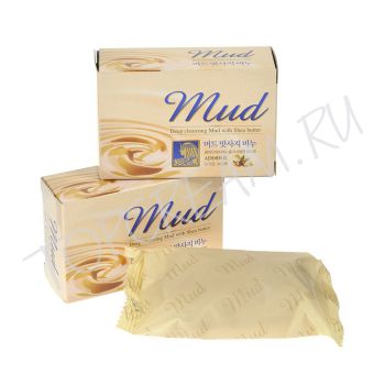 Мыло для глубокого очищения с лечебной грязью и маслом ши MUKUNGHWA Deep Cleansing Mud with Shea Butter Мыло для глубокого очищения с лечебной грязью и маслом ши MUKUNGHWA Deep Cleansing Mud with Shea Butter