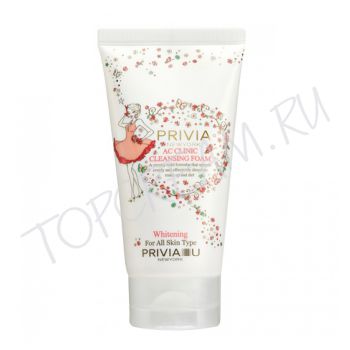Пенка для умывания для проблемной кожи PRIVIA AC Clinic Cleasing Foam