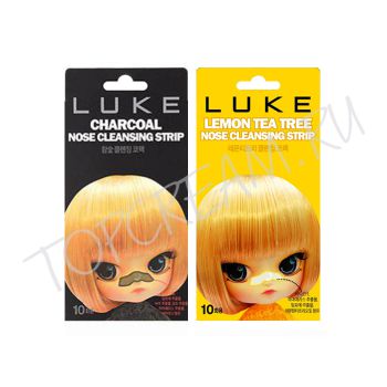 Очищающие полоски для носа от черных точек LUKE Nose Cleansing Strips Очищающие полоски для носа от черных точек LUKE Nose Cleansing Strips