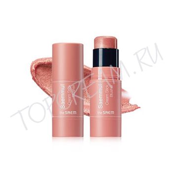 Кремовые румяна-стик THE SAEM Saemmul Cream Stick Blusher
