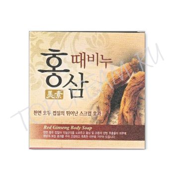 Мыло-скраб Красный женьшень MUKUNGHWA Red Ginseng Body Soap Мыло-скраб Красный женьшень MUKUNGHWA Red Ginseng Body Soap