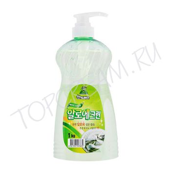 Гель для мытья посуды, фруктов и овощей Алоэ 1000 гр. SANDOKKAEBI Aloe Clean 1000 g