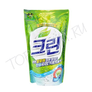 Гель для мытья посуды, фруктов и овощей Алоэ, сменная упаковка SANDOKKAEBI Aloe Clean Refill Pack Гель для мытья посуды, фруктов и овощей Алоэ, сменная упаковка SANDOKKAEBI Aloe Clean Refill Pack
