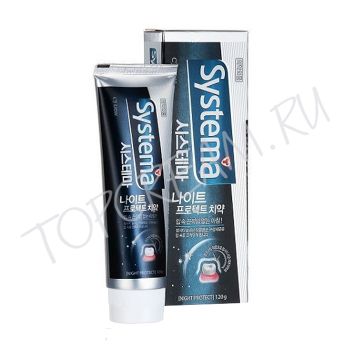 Зубная паста глубокой чистки Защита в ночное время CJ LION Dentor Systema Night Protector Зубная паста глубокой чистки Защита в ночное время CJ LION Dentor Systema Night Protector