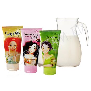 Мыло для умывания с молочными протеинами ROSSOM Milk Foam Soap Мыло для умывания с молочными протеинами ROSSOM Milk Foam Soap