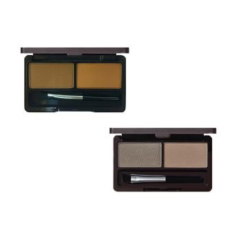 Палетка с двумя оттенками теней для бровей THE SAEM Eco Soul Eyebrow Kit