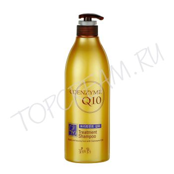 Шампунь с коэнзимом Q10 для безжизненных и сильно поврежденных волос SOMANG Coenzyme Q10 Treatment Shampoo
