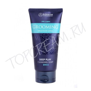 Жидкое мыло для мужчин Себум-контроль ROSSOM Grooming Sebum & Oil Control Deep Play Cleansing Soap