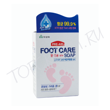 Антибактериальное мыло для ног MUKUNGHWA Foot Care Soap Антибактериальное мыло для ног MUKUNGHWA Foot Care Soap