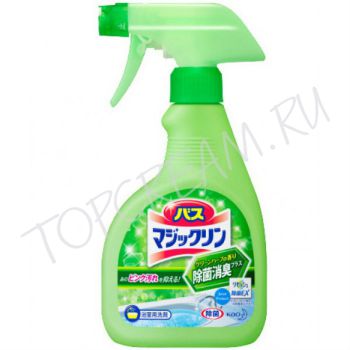 Спрей-пенка для ванны со стерилизующим и дезодорирующим эффектом КАО Bath Magiclean Bubble Spray 400ml Спрей-пенка для ванны со стерилизующим и дезодорирующим эффектом КАО Bath Magiclean Bubble Spray 400ml