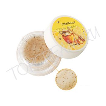 Скраб для губ медовый в баночке THE SAEM Saemmul Honey Lip Scrub Pot