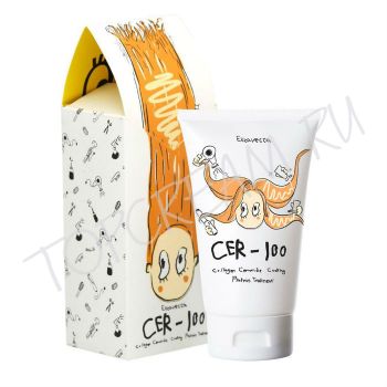 Восстанавливающая маска для волос с коллагеном ELIZAVECCA Cer-100 Collagen Ceramide Coating Protein Treatment Восстанавливающая маска для волос с коллагеном ELIZAVECCA Cer-100 Collagen Ceramide Coating Protein Treatment