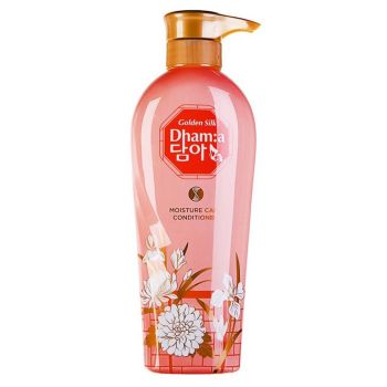 Увлажняющий кондиционер с протеинами шелка для сухих волос DHAMA Golden Silk Moisture Care Conditioner Увлажняющий кондиционер с протеинами шелка для сухих волос DHAMA Golden Silk Moisture Care Conditioner