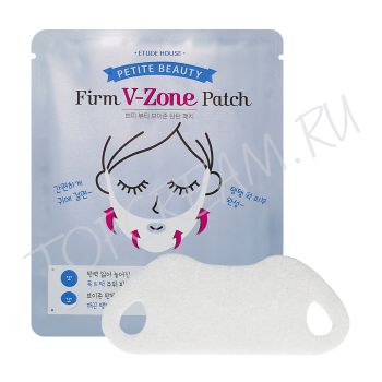 Маска для укрепления V-линии ETUDE HOUSE Petite Beauty Firm V-Zone Patch Маска для укрепления V-линии ETUDE HOUSE Petite Beauty Firm V-Zone Patch