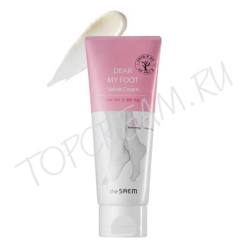 Крем для ног питательный с маслами ши и авокадо THE SAEM Dear My Foot Velvet Cream