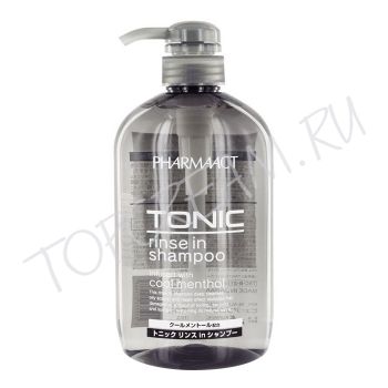 Тонизирующий шампунь-ополаскиватель с ментолом для мужчин PHARMAACT Tonic Rinse In Shampoo Infused with Cool Mentol Тонизирующий шампунь-ополаскиватель с ментолом для мужчин PHARMAACT Tonic Rinse In Shampoo Infused with Cool Mentol