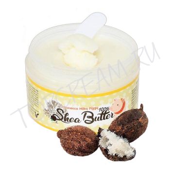 Универсальный крем-бальзам с маслом ши ELIZAVECCA 100% Shea Butter