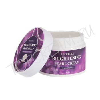 Увлажняющий крем с жемчугом для сияния кожи DEOPROCE Moisture Brightening Pearl Cream