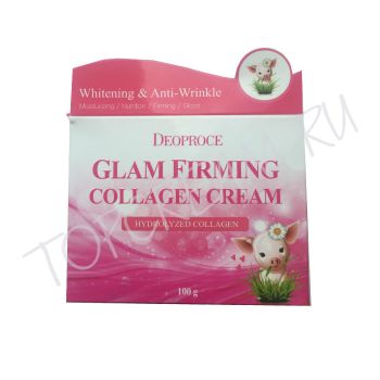 Увлажняющий подтягивающий крем с коллагеном DEOPROCE Moisture Glam Firming Collagen Cream