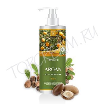 Увлажняющий бальзам-ополаскиватель с аргановым маслом DEOPROCE Argan Silky Moisture Rinse Увлажняющий бальзам-ополаскиватель с аргановым маслом DEOPROCE Argan Silky Moisture Rinse