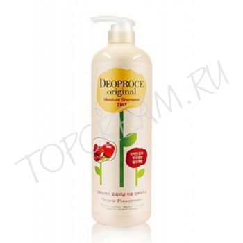 Шампунь-бальзам увлажняющий с экстрактом граната DEOPROCE Original Moisture 2 in 1 Shampoo Pomegranate Шампунь-бальзам увлажняющий с экстрактом граната DEOPROCE Original Moisture 2 in 1 Shampoo Pomegranate