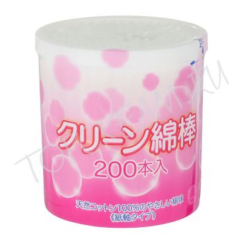 Ватные палочки с антибактериальным компонентом хитозан MARUSAN Cosmetic Antibacterial Cotton Swabs