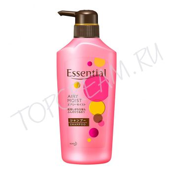 Легкий шампунь для ослабленных волос 500 мл KAO Essential Nuance Airy Shampoo 500ml