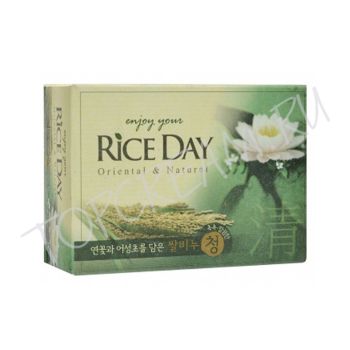 Мыло для тела с экстрактом лотоса RICE DAY Oriental & Natural Soap Lotus