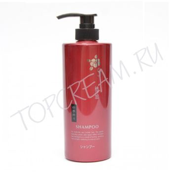 Шампунь с маслом камелии для сухих и поврежденных волос 600 мл KUMANO Shiki-Oriori Red Camellia Oil Shampoo 600ml