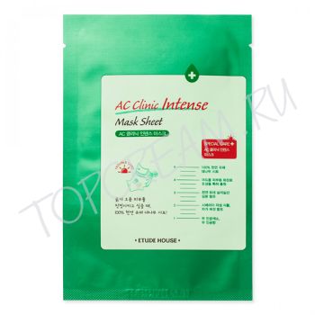 Маска тканевая для проблемной кожи ETUDE HOUSE AC Clinic Intense Mask Sheet