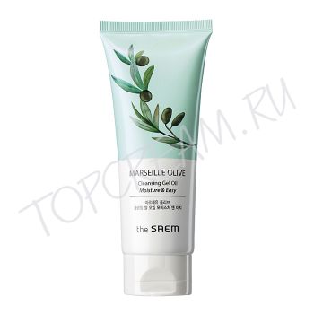 Гель для умывания с маслом оливы THE SAEM Marseille Olive Cleansing Gel Oil