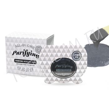 Альгинатная маска с древесным углем для глубокого очищения LINDSAY All-in-One Purifying Charcoal Modeling Mask Альгинатная маска с древесным углем для глубокого очищения LINDSAY All-in-One Purifying Charcoal Modeling Mask