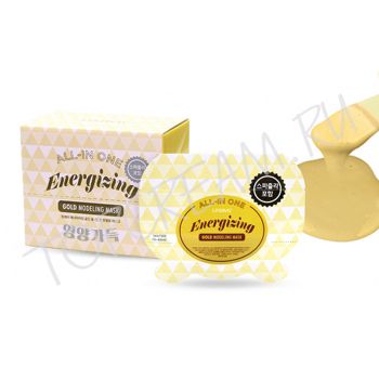 Альгинатная маска возрождающая с коллоидным золотом LINDSAY All-in-One Gold Energizing Modeling Mask Альгинатная маска возрождающая с коллоидным золотом LINDSAY All-in-One Gold Energizing Modeling Mask