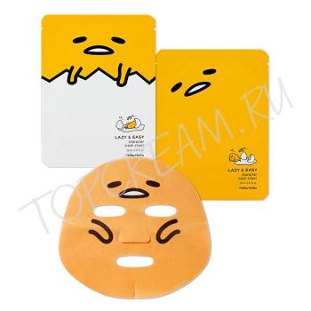 Тканевая маска Гудетама - ленивое яйцо HOLIKA HOLIKA Lazy & Easy Gudetama Character Mask Sheet Тканевая маска Гудетама - ленивое яйцо HOLIKA HOLIKA Lazy & Easy Gudetama Character Mask Sheet