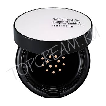 Тональная основа для стробинга HOLIKA HOLIKA Face 2 Change Volume Fit Strobing Pumping Foundation SPF50+ PA+++ Тональная основа для стробинга HOLIKA HOLIKA Face 2 Change Volume Fit Strobing Pumping Foundation SPF50+ PA+++