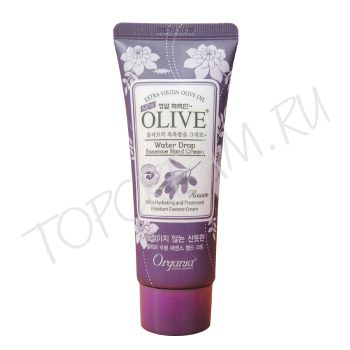 Увлажняющий крем с маслом оливы для рук и кутикулы ORGANIA Olive Water Drop Essence Hand Cream Увлажняющий крем с маслом оливы для рук и кутикулы ORGANIA Olive Water Drop Essence Hand Cream