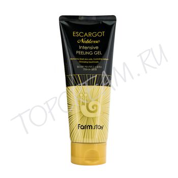 Интенсивный пилинг-гель с экстрактом королевской улитки FARMSTAY Escargot Noblesse Intensive Peeling Gel