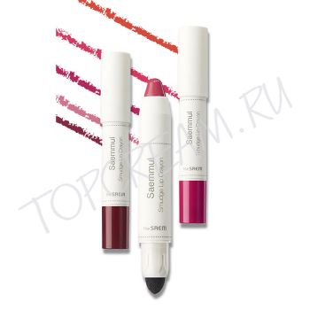 Карандаш-помада для губ THE SAEM Saemmul Smudge Lip Crayon